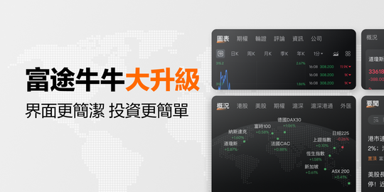 富途牛牛大升級：界面更簡潔，投資更簡單