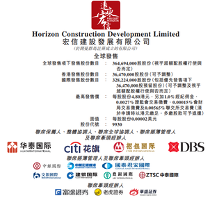 IPO | “China's leading equipment operation service provider” Hongxin C&D is now offering shares and is expected to go public on May 25