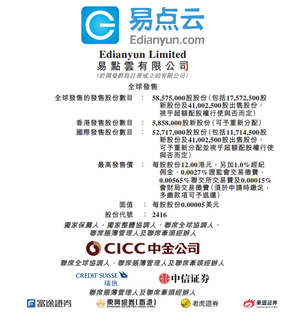 IPO Alert | Yidian Cloud, China's 'First Office Cloud Stock,' begins its offering today with an expected listing on May 25