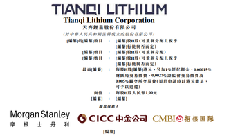 IPO Update | Tianqi Lithium passes hearing, set to become the largest IPO in Hong Kong's stock market this year