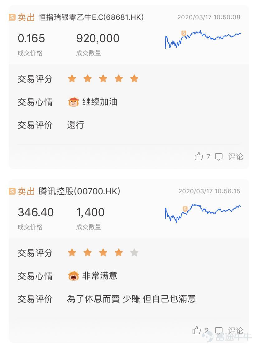牛友交易笔记