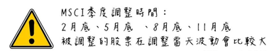 一分钟看懂MSCI季度调整！