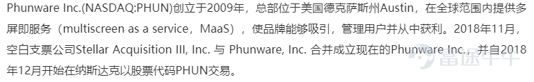 川普概念股——PHUN簡介