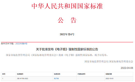 電子煙國標解讀：5%尼古丁煙彈將告別市場、調味電子煙被禁