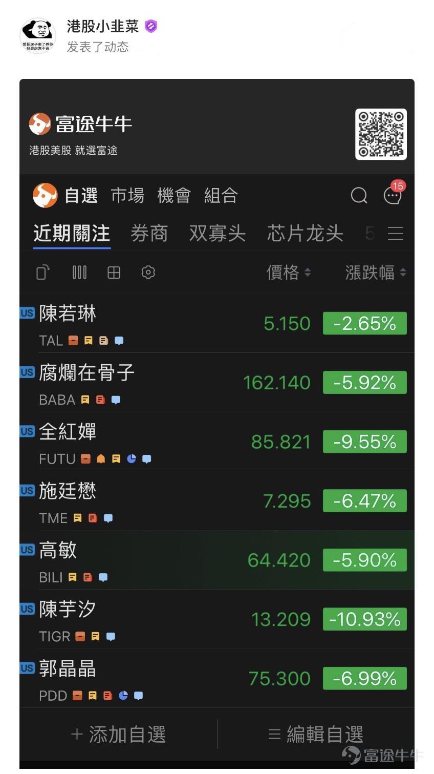 The recent market has been all over the place—truly hard to make sense of! The popular girl's mood is as turbulent as that of all fellow investors~[Hurt] However, fellow investors have already experienced big ups and downs, and they remain as optimistic as ever, with their own ways to get through the downturn~ Now let's see how high-quality fellow investors navigate bull and bear markets and keep their spirits up, together with Hot Girl~[Let Me See] Behavior 1: Self-deprecating humor—saying what others want to say, leaving them speechless. @TodayMoreMoneyNo one is allowed to tease me—except myself.[Broken]        @波段投机者The popular girl who's been clocking in to work for nothing every single day is crying~[Facepalm]   @27413297"Buy and it falls; sell and it rises—going all-in only to miss the boat—that's the hot trend these days!"[Sad]   Behavior 2: Niuniu is the fellow investor's eternal pillar of support~ @被大麻套的180天股東Niu Niu: Boo-hoo, why am I always the one getting hurt~[Hurt]  @改变丶Life isn't easy—Niu Niu sighs; when stocks fall, Niu Niu cries; even during a sluggish market, Niu Niu remains innocent![Whimper]   Behavior #3: Don't stop the medication! Keep playing music and keep on dancing!  @被大麻套的180天股東After taking the "crash-stabilizing pill" and helping the hot stock girl back on her feet, I can still scoop up three more stocks![Let Me See]          @27749338Fill the glass to the brim—one drink dispels a thousand worries!