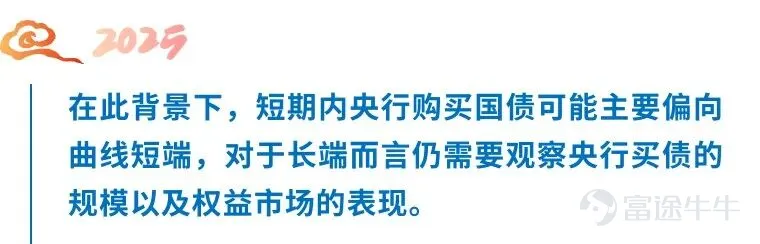 Q:請問重陽投資,如何解讀央行恢復國債買賣? A:10月27日,中國人民銀行行長潘功勝在金融街論壇上表示當前債市運行整體良好,將恢復公開市場國債買賣操作。繼今年1月暫停國債買賣後,這一貨幣政策工具時隔10個月再次被啓用。 爲何在此時重啓國債買賣?債市利率風險階段性緩解以及爲市場提供流動性支持是重要原因。今年初央行之所以暫停國債買賣,是由於債市情緒樂觀、國債收益率下行速度過快,利率風險持續累積,同時國債收益率過快下行導致中美利差走闊,穩匯率壓力增加。今年7月以來,隨着股票和商品市場風險偏好轉暖,部分投機和配置型資金流出債市,脆弱的交易結構下債券市場快速下跌,10年期國債收益率從1.6%快速上行至1.8%以上,目前已在此位置窄幅波動一個月時間,債券市場的利率風險得到明顯緩解。同時由於聯儲局再度開啓減息,美債利率轉向下行,中美利差收窄,央行通過中間價進一步引導人民幣緩慢升值,匯率風險轉爲可控。宏觀背景爲央行重啓國債買賣提供了良好空間。另外,今年以來長久期政府債發行偏多,銀行體系整體長期流動性偏緊,爲了給明年的財政政策留足空間,央行也需要進一步拓寬基礎貨幣投放...