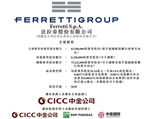 新股發售 | 豪華遊艇商法拉帝今起招股，預計3月31日上市