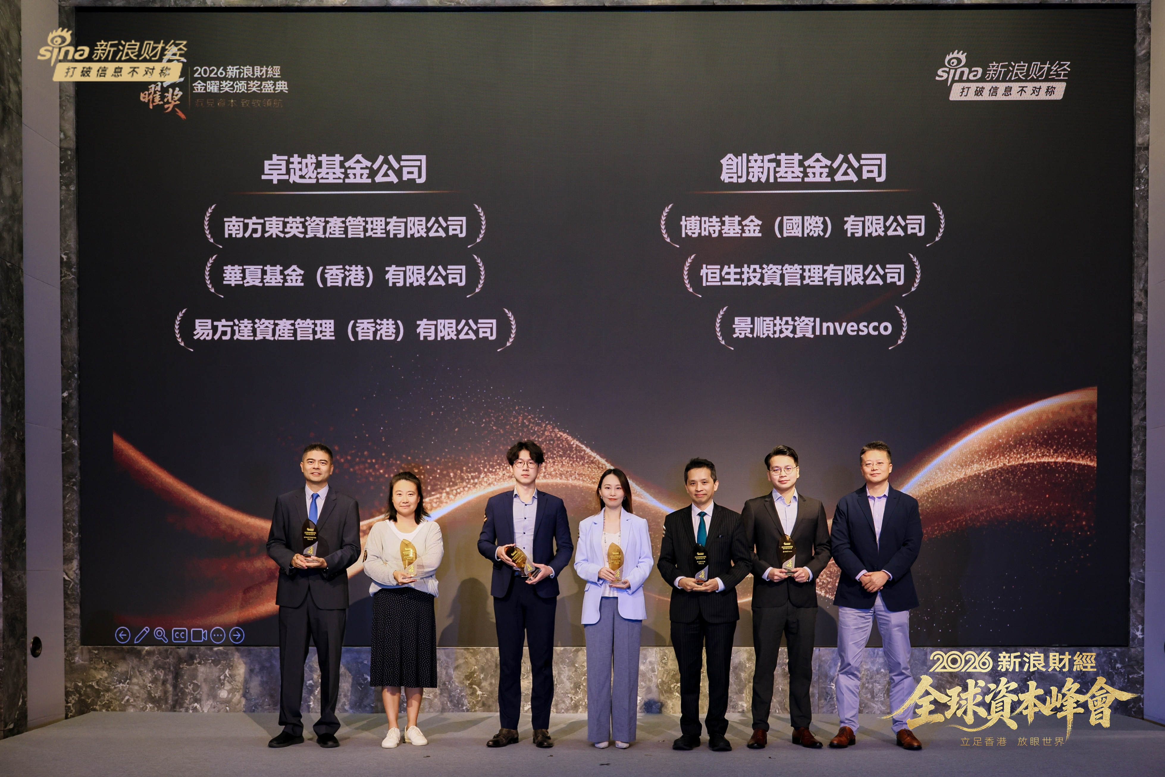 榮耀時刻 | 博時國際榮膺2026新浪財經金曜獎「創新基金公司」大獎!