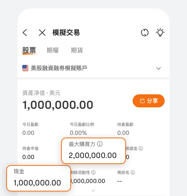 📢全新登場！美股孖展模擬帳戶，輕鬆解鎖投資新技能！