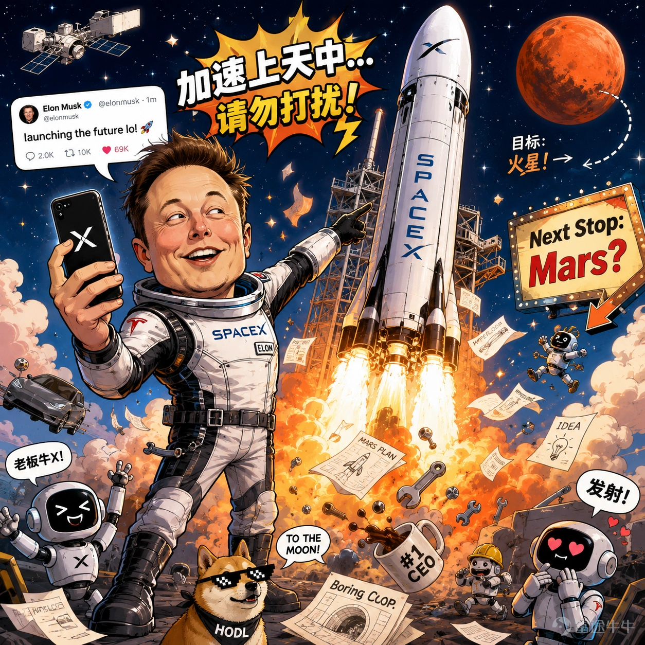 PLTR:這不是業績,這是拆遷隊 $Palantir (PLTR.US)$ 收盤125,盤後直接幹到143,+14%。營收超7%,EPS超17%,全年指引上調近5億。美國商業收入+149%,積壓合同翻倍。 CEO卡普:「還能猛18個月。」翻譯一下:別問我貴不貴,就問你還上不上車。盤後漲15%算個**,明天開盤才是修羅場。 七巨頭:六兄弟吃肉,蘋果獨自吃席 Meta +6% 扎克伯格笑出法令紋 $Meta Platforms (META.US)$。 微軟 +4.93% 三天漲25%,這是要逆天, $微軟 (MSFT.US)$ $亞馬遜 (AMZN.US)$ 亞馬遜 +4.58% 市值首破3萬億,貝索斯轉頭就賣41億股票——老闆跑得比兔子還快 。 $谷歌-C (GOOG.US)$ 谷歌 +4.44% 市值反超蘋果 ,庫克:??? $特斯拉 (TSLA.US)$ 特斯拉 +3.49% 馬斯克終於不罵人了。 $英偉達 (NVDA.US)$ 英偉達 +2.93% 老黃又可以橫着走了 $蘋果 (AAPL.US)$ 昨天-1.78%,今天還在水下。這不是調整,這是...