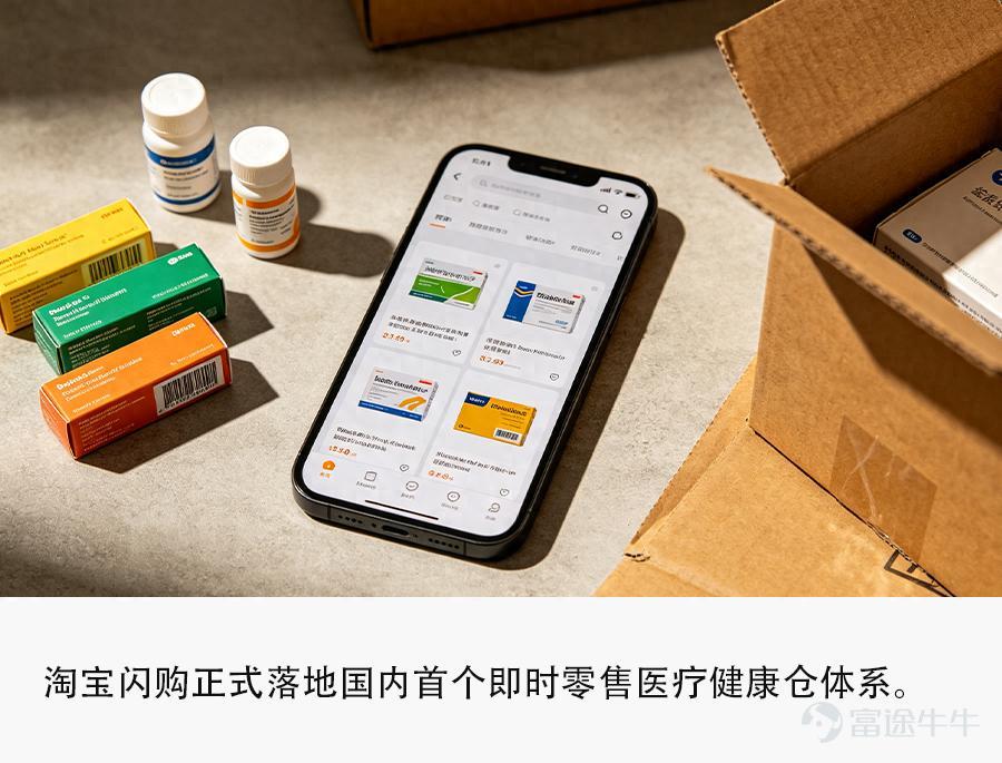 來源 | Tech星球 文 | 賈寧宇 Tech星球今日獲悉，淘寶閃購近期正式落地國內首個即時零售醫療健康倉體系，並已攜手國內醫藥流通巨頭九州通醫療器械集團及多個頭部醫療品牌，完成該模式的首期落地。 今日在第93屆CMEF中國國際醫療器械博覽會上，淘寶閃購聯合九州通醫藥集團發佈了「瑪上就送」醫療健康旗艦店。通過深度整合淘寶閃購的平台流量與數字化運營能力，結合九州通在醫藥健康領域深厚的供應鏈優勢、GSP合規運營能力及阿里集團1688一站式採購平台，雙方共同推動「一站式」非藥大健康產品即時送達業務落地。 據悉，「瑪上就送」醫療健康旗艦店精準鎖定「健康急需場景」，通過爲消費者提供「中大件器械售賣+售後」、「應急品類小規格全覆蓋」、「源頭正品保障」特色服務標準，全面解決了傳統大健康非藥零售業態「品類散、配送慢、服務弱」的痛點。 Tech星球了解到，魚躍、可孚、三諾、大衛、穩健醫療、歐姆龍、岡本、傑士邦、可麗藍、葵花、英諾特、奧美醫療、愛護佳、替埃迪等主流品牌均已與瑪上就送”醫療健康旗艦店達成深度合作：上線商品從輪椅、護理牀、呼吸機等中...
