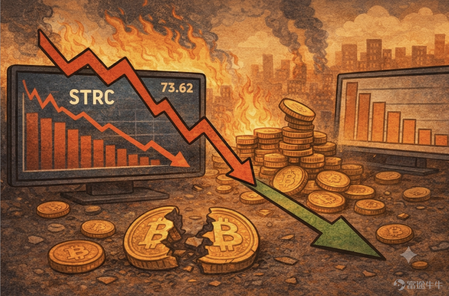 Amid the current crypto market downturn and the negative impact on market sentiment from MSTR’s Bitcoin sales, STRC’s price has persistently fallen below its $100 par value anchor, at one point dropping to around $74—reflecting a deep discount of 17.5% to 26% relative to par. The linkage between STRC and MSTR’s common shares lies in their capital recycling mechanism: when STRC trades near or above par, the company raises funds by issuing new shares through its ATM program, primarily to increase its Bitcoin holdings, creating a ‘issue preferred shares → buy BTC’ loop. Separately, the company maintains a common stock ATM for general corporate purposes. This model aims to optimize capital structure by leveraging Bitcoin as a core asset. This de-anchoring of price is not merely a technical adjustment; against the backdrop of multiple negative factors from falling crypto prices, it also reflects Strategy’s financial and credit stress stemming from its capital management and leveraged expansion. The primary trigger for secondary market investors selling STRC was Strategy’s sharply declining U.S. dollar cash reserves, which directly undermined the safety cushion for preferred dividend payments. In May 2026, Strategy proactively managed its debt by using $1.38 billion in cash to repurchase $1.5 billion in principal amount of zero-coupon convertible senior notes due in 2029. Although on paper,...