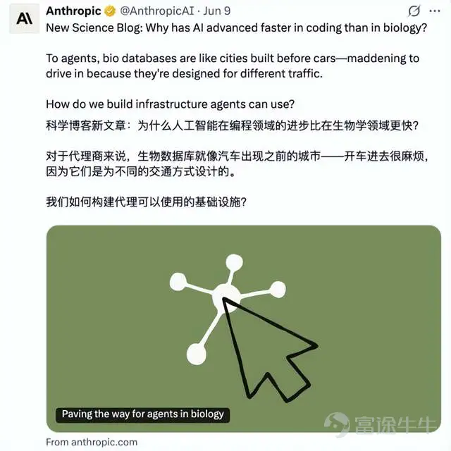 你別說,「寫小作文」還真比看上去有用得多。 這幾個月,OpenAI和Anthropic都開始變得很「文科」。 OpenAI發政策議程,談青少年保護、勞動力轉型、全球標準;發產業政策文件,強調AI時代要以人爲本、擴大機會、分享繁榮;祕密提交S-1的同一天,還發了一篇《Built to benefit everyone: our plan》,把公司的未來放進「讓AGI惠及每個人」的敘事裏。 Anthropic也沒閒着,它成立Anthropic Institute,討論強大AI系統會怎樣影響社會;發佈遞歸自我改進文章,提醒當AI開始幫助建造下一代AI時,世界需要提前理解這個轉折;又把Claude放進生物學研究場景裏,討論AI Agent如何改進生物信息學工作流,推動科學研究加速。 技術當然是最重要的,但光有技術還不夠,到了IPO前夜,最貴的AI公司都在講故事。 因爲AI公司要上市,賣的不只是模型。 還有一套關於未來的解釋權。 01 模型回答能力問題, 故事回答信任問題 在AI競爭上,模型是最直接的語言。 上下文長度、推理能力、coding表現、AP...