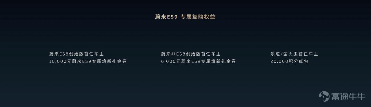 Nio ES9 Exclusive Repurchase Benefits