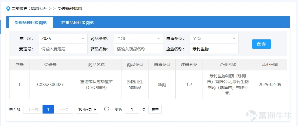 Image: Official website of the China National Medical Products Administration