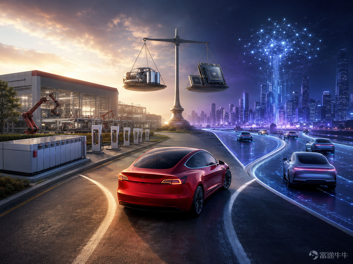 The hardest part about analyzing Tesla (TSLA) isn’t forecasting next quarter’s deliveries—it’s that the market has never priced it purely as an automaker. As of July 27, 2026, Tesla’s stock price stood at approximately $313, giving it a market cap of roughly $1.11 trillion and a trailing P/E ratio nearing 290x. This is clearly a valuation no traditional automaker could sustain, reflecting investor expectations not just for EV profits but also for future cash flows from autonomous driving, Robotaxi services, humanoid robots, and its energy platform. Let’s first look at reality. In Q2 2026, Tesla’s revenue grew 26% year-over-year to $28.236 billion, with automotive revenue accounting for $20.516 billion—still the group’s primary revenue source. Quarterly deliveries reached 480,100 vehicles, up 25% year-over-year. In other words, Tesla’s factories, brand, supply chain, charging network, and cash flow today are still fundamentally built on selling cars, not AI services.[Share Link: Tesla’s Q2 Earnings] The problem is that scaling vehicle production hasn’t translated into proportional profitability. Operating income in Q2 was only $398 million, with operating margin falling to 1.4% from 4.1% a year earlier. Capital expenditures surged 142% to $5.789 billion, turning free cash flow negative at $1.092 billion. If Tesla were viewed strictly as an EV manufacturer and valued using frameworks applied to Toyota, BYD, or other major automakers, its current share price would be nearly impossible to justify based on automotive earnings alone...