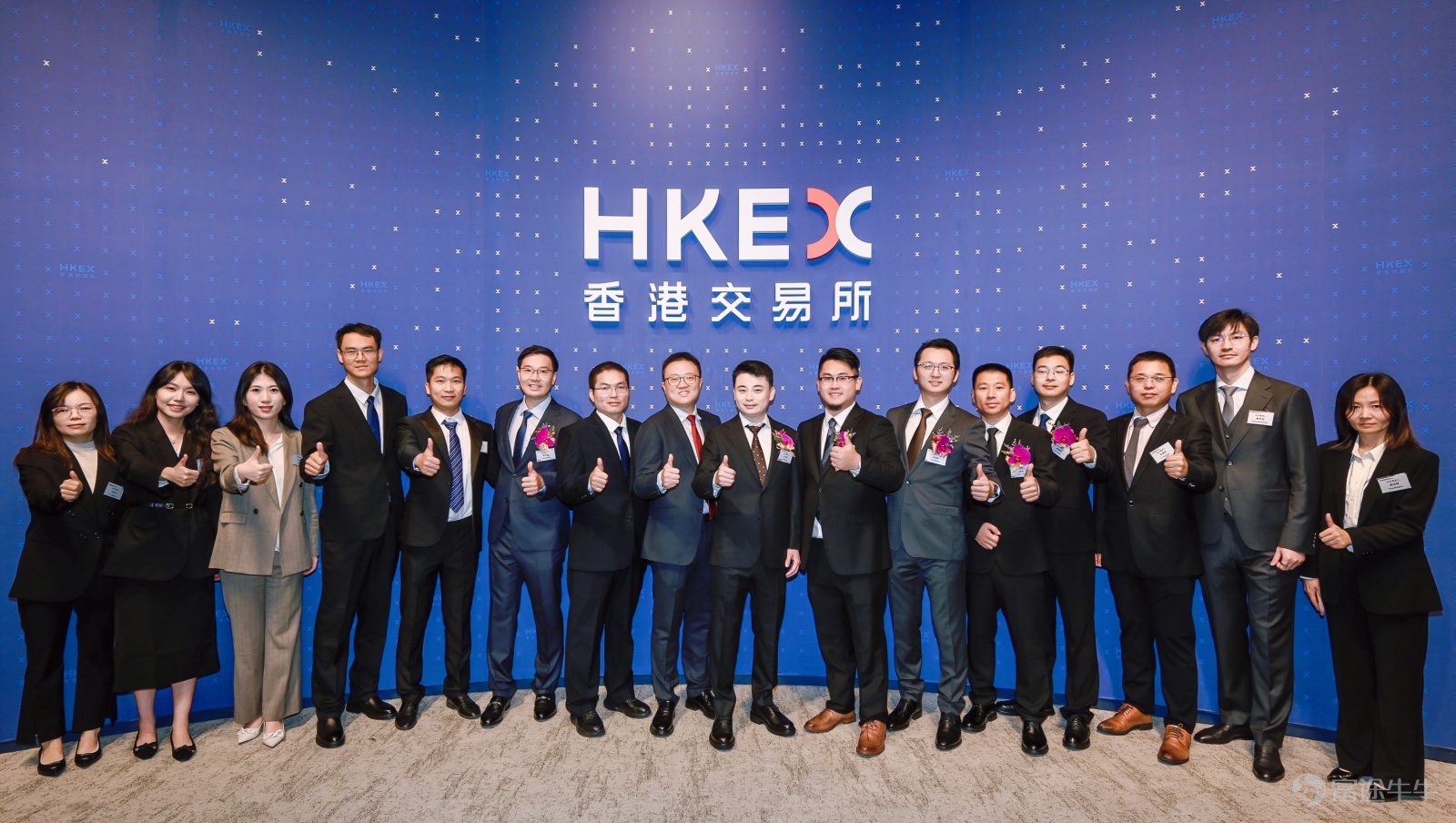 圖片6：臥安機器人公司團隊成員合影