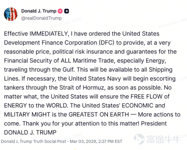 The conflict in the Middle East has entered its third week, with the Strait of Hormuz — the channel known as the global energy 'jugular vein' — still yet to regain its normal pulse. This unprecedented scale of shipping disruption has caused systemic shocks to the global energy market. About 20% of global oil trade depends on this route, and currently, the volume of oil transported through the strait is less than 10% of pre-war levels. Brent crude prices have continued to rise since the end of February, repeatedly testing the crucial $100 mark. On March 17 local time, Ali Larijani, Secretary of Iran's Supreme National Security Council, was killed in an attack.After the former Supreme Leader Khamenei was killed in an attack on February 28, Larijani was regarded as Iran’s de facto wartime leader and the core of top decision-making.The Middle East crisis is sliding into a more chaotic unknown territory. At this moment, every ripple in the Strait of Hormuz is being repriced by the global financial markets. In this article, we will dissect the navigation situation in Hormuz and the complex power struggle surrounding this eye of the storm.Going further, Sir will guide you through the surface fluctuations of oil prices to decode the fundamental reason for the long-term deviation of mainstream crude oil investment tools from oil prices: $United States Oil Fund LP (USO.US)$the term structure of the futures market. In the current extreme environment of backwardation (futures discount), this is not only key to understanding USO's 'structural dividend,' but also opens a door to the world of financial arbitrage.Transforming geopolitical risks into precise plays on futures spreads and options portfolios...