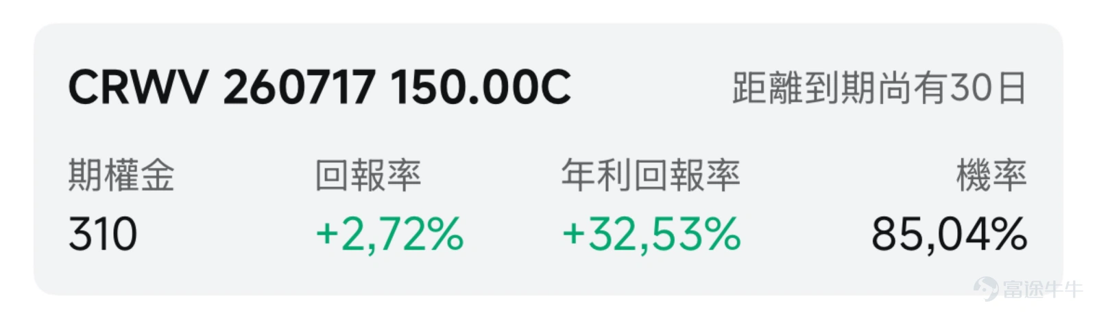 一、市場風向標 前一交易日美股三大指數漲跌互現,道指創新高,AI基礎設施板塊在經歷前期大漲後進入分化整理階段。 $CoreWeave (CRWV.US)$ 被納入 $納斯達克100指數 (.NDX.US)$ 消息後,市場關注度顯著提升。 二、熱門標的關注 CRWV:AI雲平台稀缺標的,前一交易日大漲超9% $CoreWeave (CRWV.US)$ 前一交易日收漲9.67%,報117.03美元。當日成交額高達49.72億美元,較前一個交易日成交量翻倍。 近期走勢形態上,該股在經歷了一段圍繞95美元至106美元區間的震盪後,藉助利好消息走高,形成明顯的突破向上反轉形態。關鍵支撐位目前已上移至跳空缺口附近的106美元至108美元區間;上方壓力位則直接指向本月初創下的階段性高點132美元附近。量能特徵方面,伴隨價格的強勢突破,成交量呈現出顯著的放量態勢,較前期水平大幅躍升,量價配合較爲健康。 CoreWeave近期最受關注的事件是被納入納斯達克100指數,該調整預計將於2026年6月22日正式生效,這意味着追...