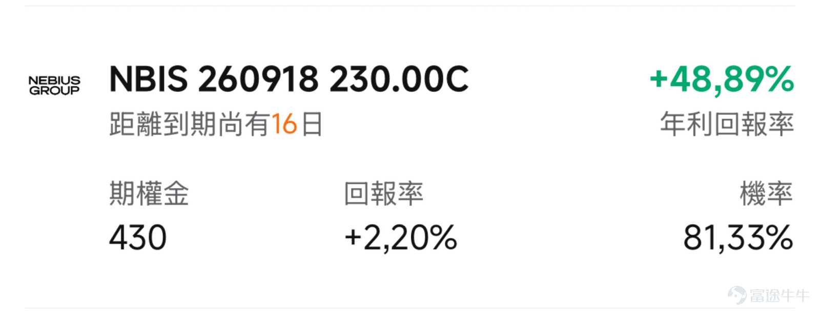 一、NEBIUS：宏觀避險升溫，AI雲龍頭失守200美元 周二 $NEBIUS (NBIS.US)$ 收跌3.29%，報199.54美元，跌破200美元整數關口；當日成交額21.62億美元，成交量1085.59萬股，量比0.842，換手率4.80%。 技術面分析： NBIS在8月12日曾單日大漲34.14%、衝上259.20美元，此後轉入回調。8月末至9月初整體走弱，短線呈「沖高回落、跌破整數關」狀態。量能方面，9月1日量比僅0.842，成交較前期明顯收斂，顯示殺跌動能暫未進一步放大，但反彈同樣缺乏放量配合。 消息面解讀： 本輪下跌主要由宏觀風險偏好收縮驅動。核心壓制因素是美債收益率上行：美國10年期國債收益率升至2025年1月以來高位，疊加美聯儲主席沃什近期鷹派講話後市場提高加息押注，高估值科技股率先承壓；美伊衝突及霍爾木茲海峽油輪遇襲推高油價，通脹擔憂進一步壓制風險資產。 大行觀點： 機構評級以買入為主：83.33%買入、16.67%持有、無賣出；平均目標價307.67美元，區間224—410美元。高盛、...