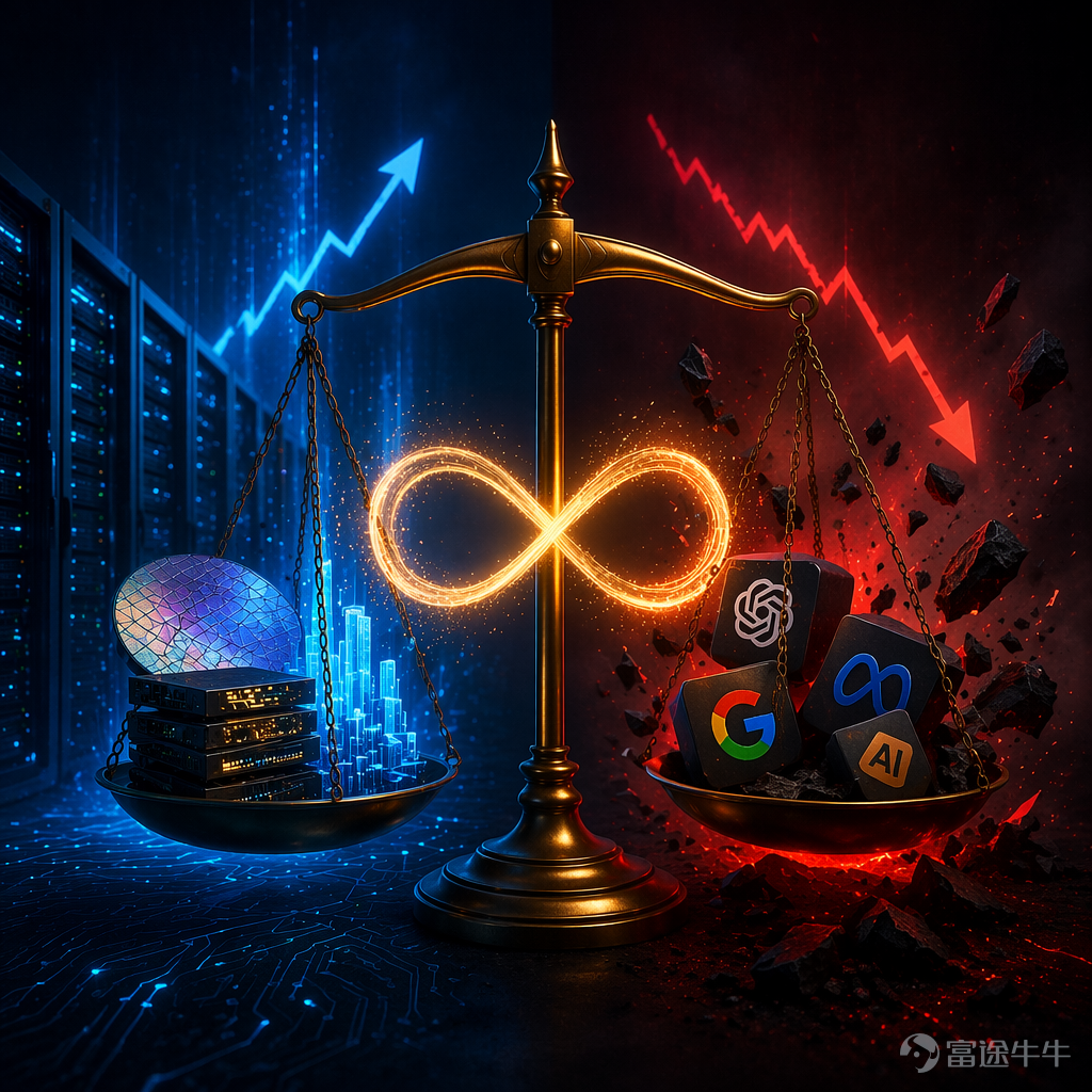 直至撰稿时间（6月25日）， $美光科技 (MU.US)$ 股价在绩后，亚洲夜盘上涨约16%。公司Q3 FY2026业绩：收入414亿（买方预期363亿，超14%），下季度指引中位数500亿（买方预期441亿，超13%）。股价涨幅超过了收入增幅，说明估值继续上移。 同一时间， $SK海力士 (000660.KR)$ 股价突破280万韩元，存储板块带领半导体硬件板块再创历史新高，夜盘可以看到，所有引申板块都在跟涨，如光通信、功率半导体，电容MLCC，材料碳化硅/磷化铟等等。 而另外一边，AI应用层正在进行惨烈的价格战。Anthropic的旗舰模型Claude Opus定价从$15/$75（每百万token输入/输出）降至$5/$25——降幅67%。 OpenAI的GPT-5.4更激进，直接标价$2.50/$15。大概15个小时前，OpenAI推出新版GPT5.5 Instant向付费客户开放，不日即向所有免费客户开放。 值得注意的是，两家公司在6月初前后脚向SEC递交了IPO申请。两家公司同时降价，显然是为了互相争夺客户（实际上两者都提...
