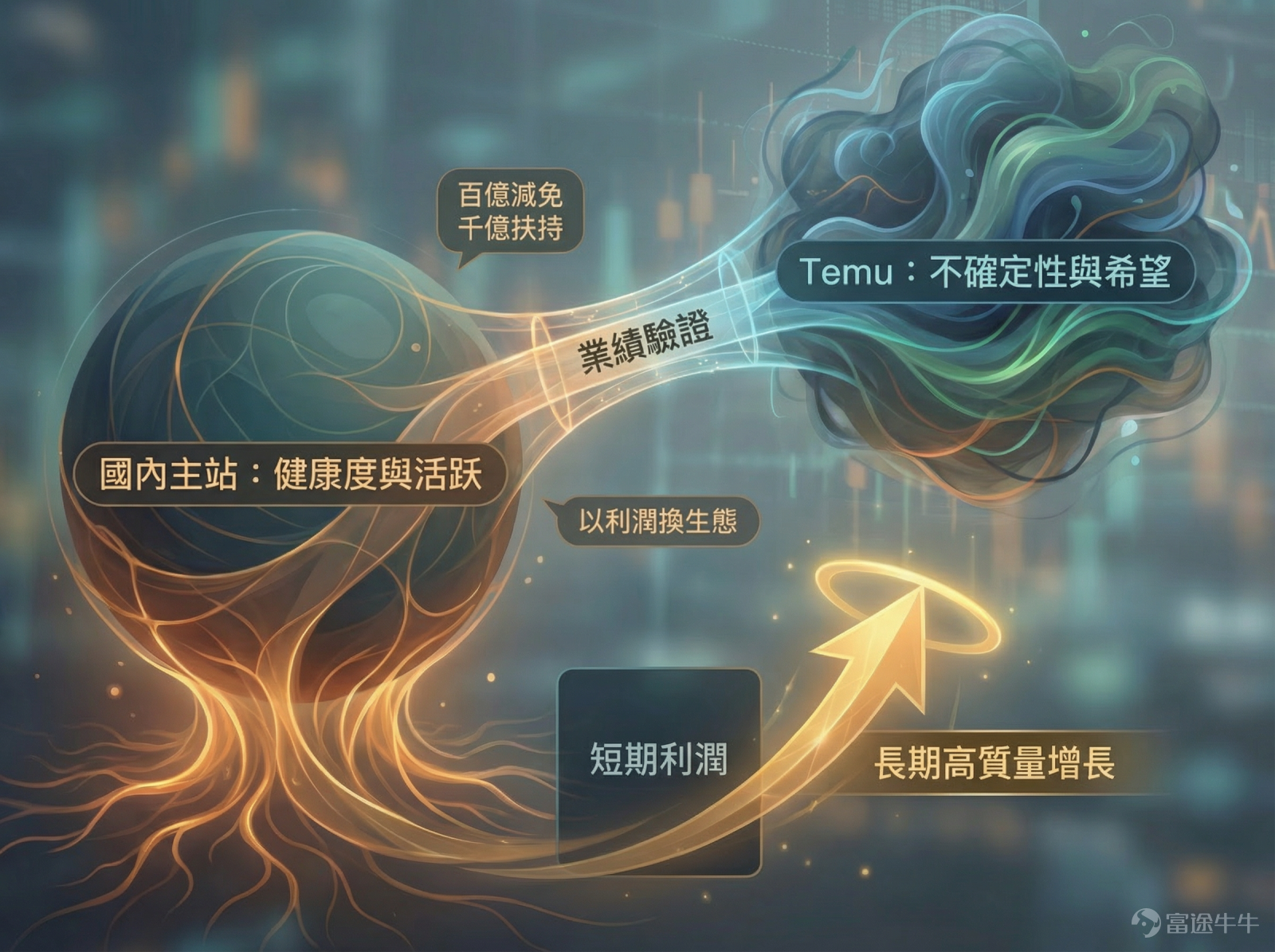 *以下內容數據截至2026年3月20日美股收市。本文僅供投資教育之用，不構成任何投資建議。 $拼多多 (PDD.US)$ 即將在3月25日（週三）美股開市前發佈2025財年第四季度及全年的業績，業績電話會將於北京時間當晚19:30舉行。作為中國電商賽道中最具顛覆性、爭議也最大的標的之一，這次業績需要關注什麼？小白又該如何參與，才能既控制風險，又把握潛在機會？ 先來看看近期的市場表現 截至3月20日美股收市，$拼多多 (PDD.US)$ 股價96.19美元，相比去年高點139.41美元已跌去超過30%，市場情緒一片悲觀。多項關鍵技術指標（如WMSR、OSC、CCI、RSI）均顯示股價處於嚴重超賣（或超賣）區間，可能意味著賣壓短期耗盡，存在技術性反彈的可能。 股價大跌後，公司的市盈率（TTM）僅為9.61倍，這個估值已經跌到近一年來的最低區間，比行業平均水平低了一大截。簡單來說，市場現在給拼多多的定價，已經包含了非常糟糕的預期。 這次業績，就是檢驗這些糟糕預期會不會成真，或者有沒有可能出現意外的驚喜。 再看期權方面，業績前...