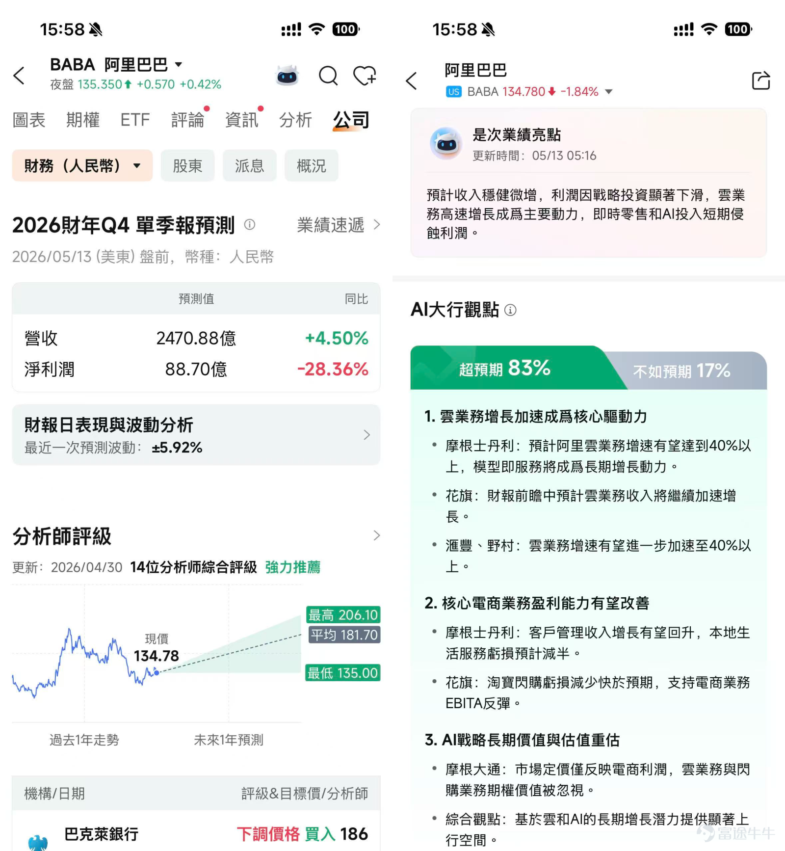 Hello fellow investors~ If you've opened the app recently, you've probably been bombarded with notifications about 'XX releases earnings'—that's right, Hong Kong stocks are going through one of the most information-dense periods of the year:Super Earnings Week。 Yesterday,$JD-SW (09618.HK)$ / $JD.com (JD.US)$The latest quarterly financial results have been released, and market feedback has been fairly positive. Following today's Hong Kong stock market close, two major internet giants—$BABA-W (09988.HK)$ /$Alibaba (BABA.US)$ and $TENCENT (00700.HK)$The latest financial results will be released simultaneously. And tomorrow (May 14), the "twin giants" of mainland China's wafer foundry industry—$SMIC (00981.HK)$ and $HUA HONG SEMI (01347.HK)$It will also follow closely and release its Q1 results. In just three days, five core companies—JD.com, Alibaba, Tencent, SMIC, and Hua Hong—are all set to release their earnings reports.For investors, this is both a huge window of opportunity and a test of information overload. Don't panic, today we will help you thoroughly understand what to look for during earnings season and how to make the most of the Futubull app to stay ahead in this information storm. What exactly is earnings season? Why are seasoned investors paying such close attention? Simply put: Earnings season is when companies release their report cards. Listed companies are required to disclose their business performance to the public every quarter (or semi-annually, annually)...