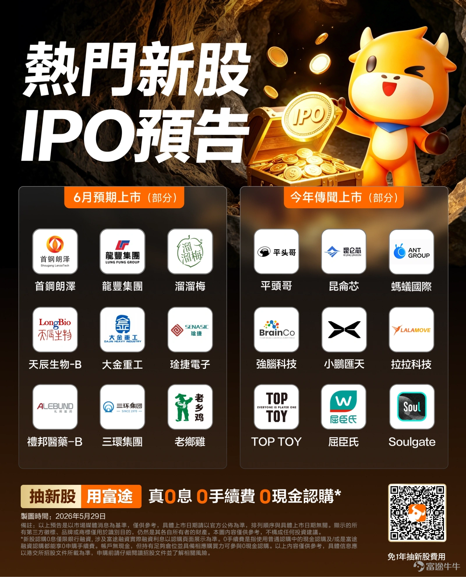 點擊圖片跳轉6月熱門IPO預告詳解