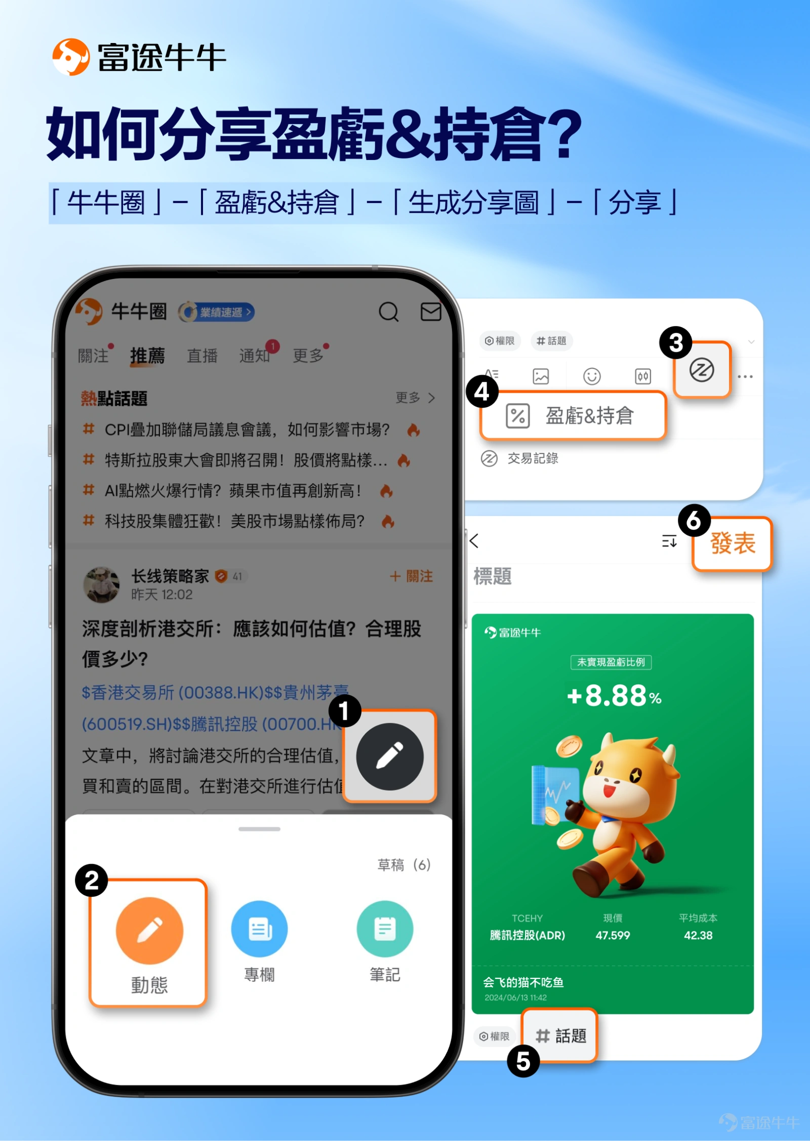 盈虧&持倉曬單指引