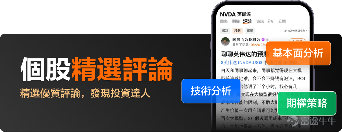 富途即將迎來12歲生日，在這12年間，富途一直致力於打造更好的投資工具，為牛友們帶來更好的投資體驗。在這個特別日子來臨之際，為感謝各位牛友們多年來的支持與陪伴，牛牛即將於9月26日*上線「牛牛會員計劃」，為會員提供高達11項專屬特權，有助作出更精準的投資決策，提升交易體驗。 「牛牛會員計劃」具體有什麼特權？牛牛帶你搶先看！ 🌟 Premium數據：三大專業分析工具，助你把握投資先機！ 看不懂心愛股的宏觀面？不知道何時才是買入沽出的最佳時機？每次沽出後都焦頭爛額？Premium數據三大專屬特權有助牛牛會員掌握投資法寶！ 1. TotalView高級行情 更快速、更準確地預測和捕捉價格走勢，60檔報價發現更多買賣盤數據。透過富途的圖像化買賣盤分析，可快速發現納斯達克深度數據中的大單動態，輕鬆識別支持位和阻力位，為決策和增強收益提供重要優勢，從而更準確地掌握入場、止蝕、止賺時機。還有NOII競價時段預測 ，鎖定投資時機。 2. 精選宏觀數據 精選宏觀數據，涵蓋多項經濟重點指標，如美國CPI、美聯儲減息機率、非農數據等，結合數據和圖表，...