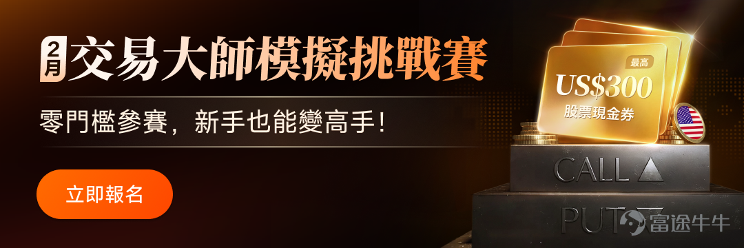 想試試水深但怕虧錢？模擬交易幫你解決[好] 富途模擬交易挑戰賽火熱報名中！用虛擬本金體驗真實市場，既能打磨交易技巧，又有機會贏取實實在在的股票現金券[色] ✨ 為什麼值得參加？ 💪 大膽操作，零風險試煉：行情數據完全同步真實市場，但用的是模擬資金。想嘗試激進一點的策略？想測試極端行情下該如何應對？這裡就是你的最佳訓練場，怎麼操作都不會影響真實資產，是真真正正的零風險。 🎯 真實體驗積累：總聽人說「追升殺跌很危險」，但真正操作起來才知道有多難把握控制。與其用真金白銀交學費，不如在模擬賽裡把心態和手感都練扎實。經歷過大升大跌，自然就能更淡定。 📅 每月新賽季，持續進階無限「升級」：這不是一次性活動。我們每個月都會開啟新賽季，讓你可以持續參與、不斷改善。上個月的教訓，這個月修正；這次積累的經驗，下次就能大派用場。 🎁 展現你的勇氣，領取豐厚獎賞：每月模擬賽收益榜TOP3將會獲得大額的股票現金券獎賞： 🥇收益榜冠軍（第一名）：獨享 300 美元股票現金券 🥈收益榜亞軍（第二名）：獲得 200 美元股票現金券 🥉收益榜季軍（第三名）：季軍也有 ...