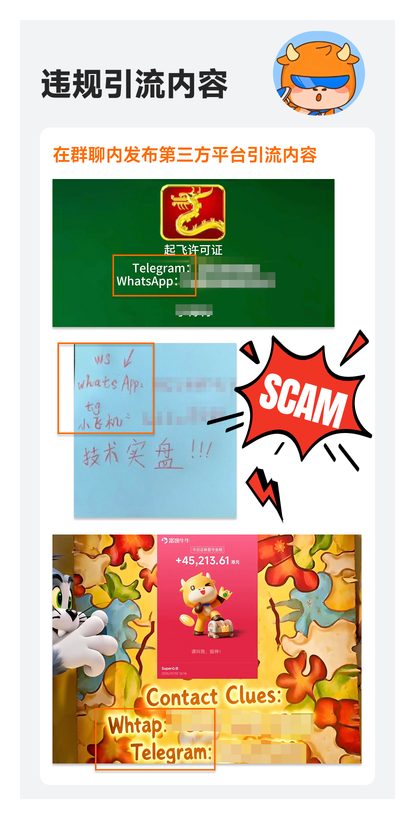 关于打击违规引流团伙的处罚公告